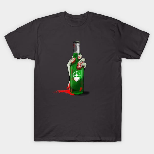 Zombie Hand Deadshot Daiquiri T-Shirt by LANStudios